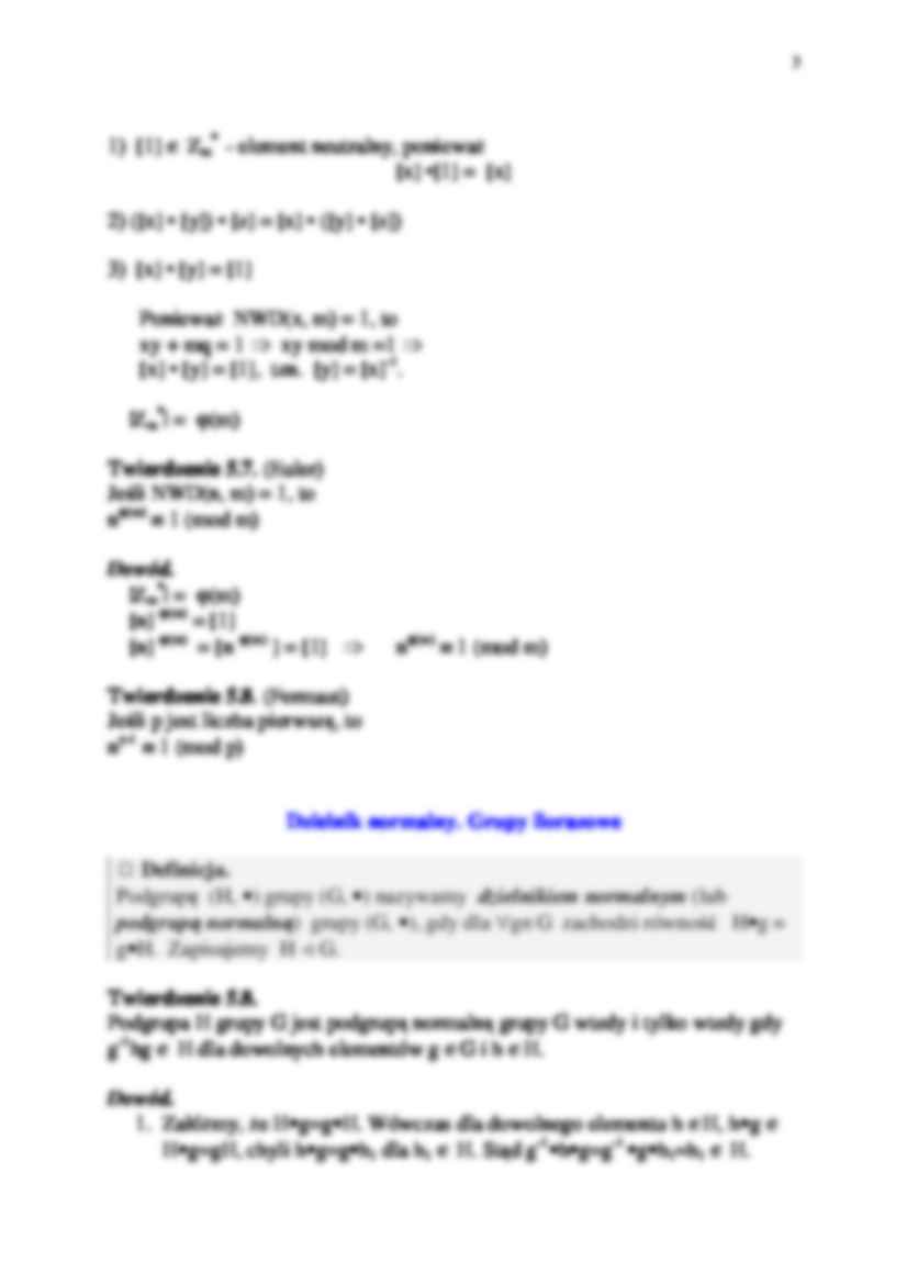 Algebra, rząd - wykład 5 - strona 3