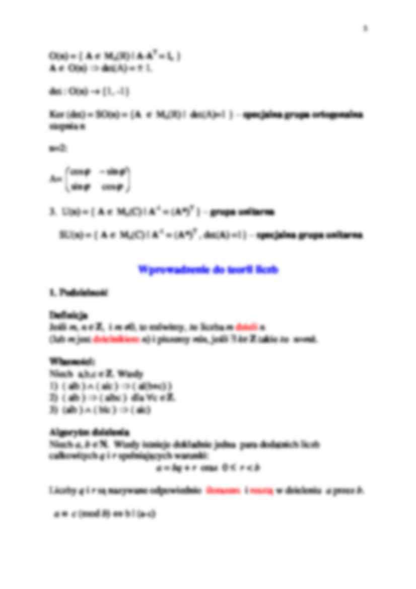 Algebra - Twierdzenie  Cayley - strona 2