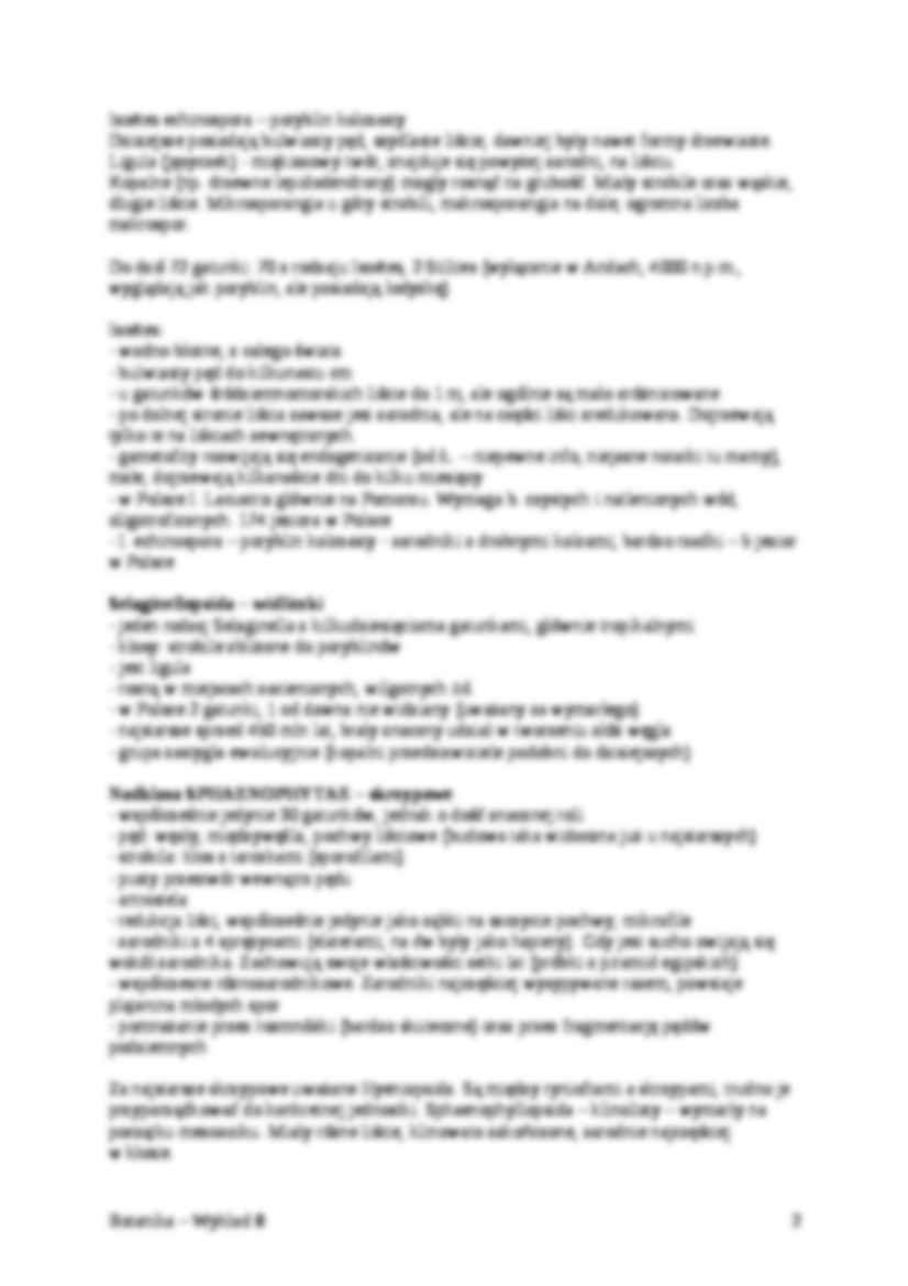 Botanika, widłakowe - wykład - strona 2