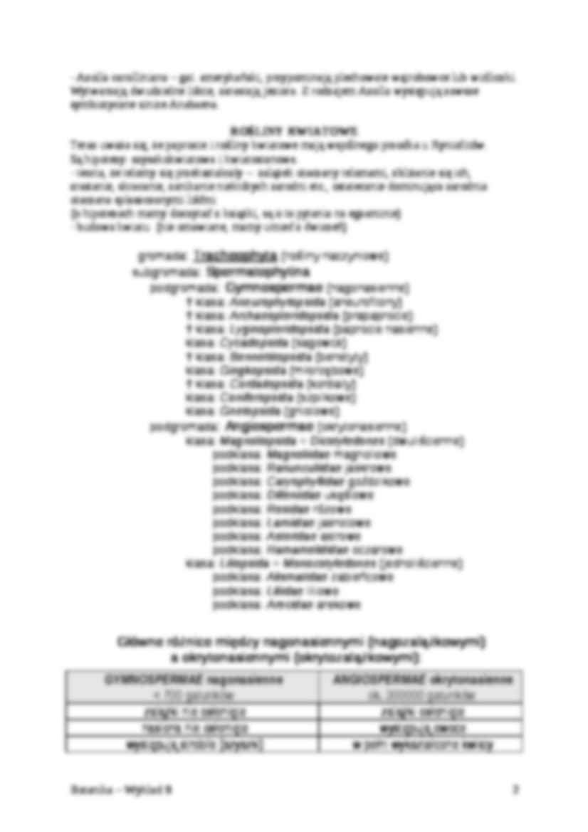 Botanika, paprocie - wykład - strona 2