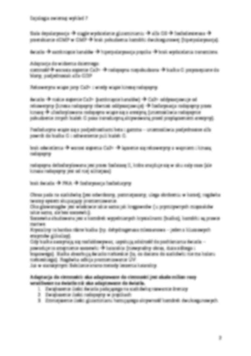 Fizjologia zwierząt - wzrok - strona 2