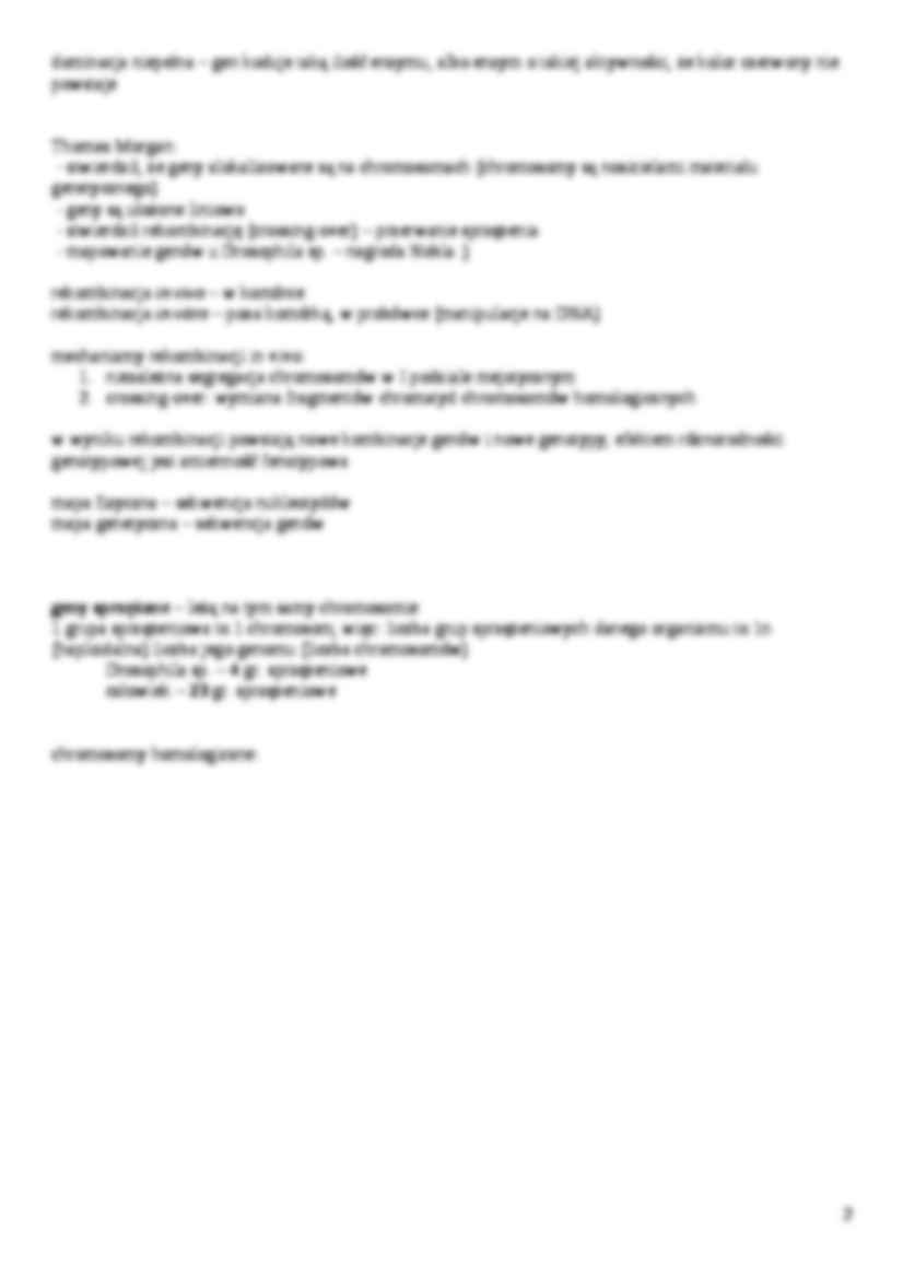 Genetyka - prawa Mendla - strona 2