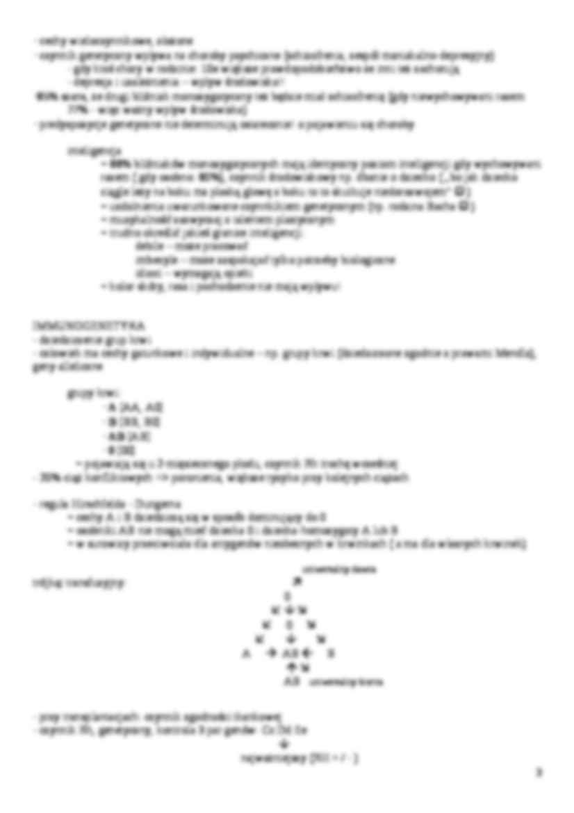 Genetyka - mutacje, aberracje - strona 3