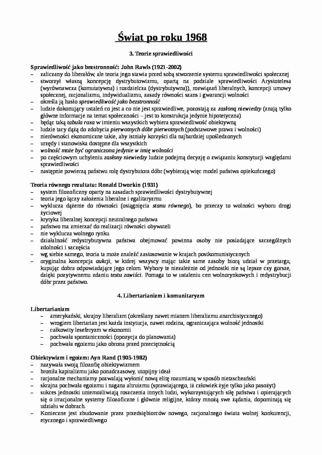 Świat po roku 1968 - strona 1