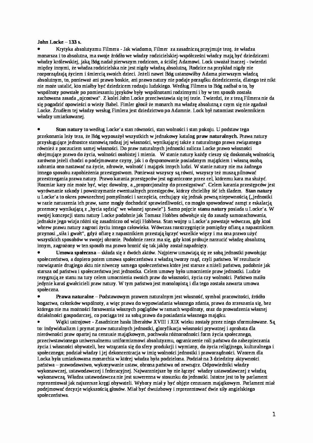 Przedstawiciele doktryn i ich poglądy - strona 1