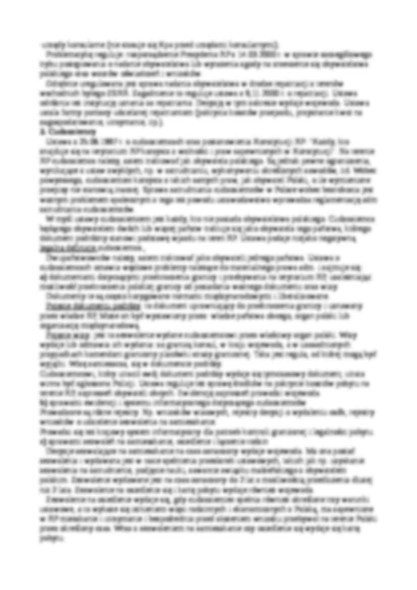 Administracyjno-prawny status jednostki - strona 2