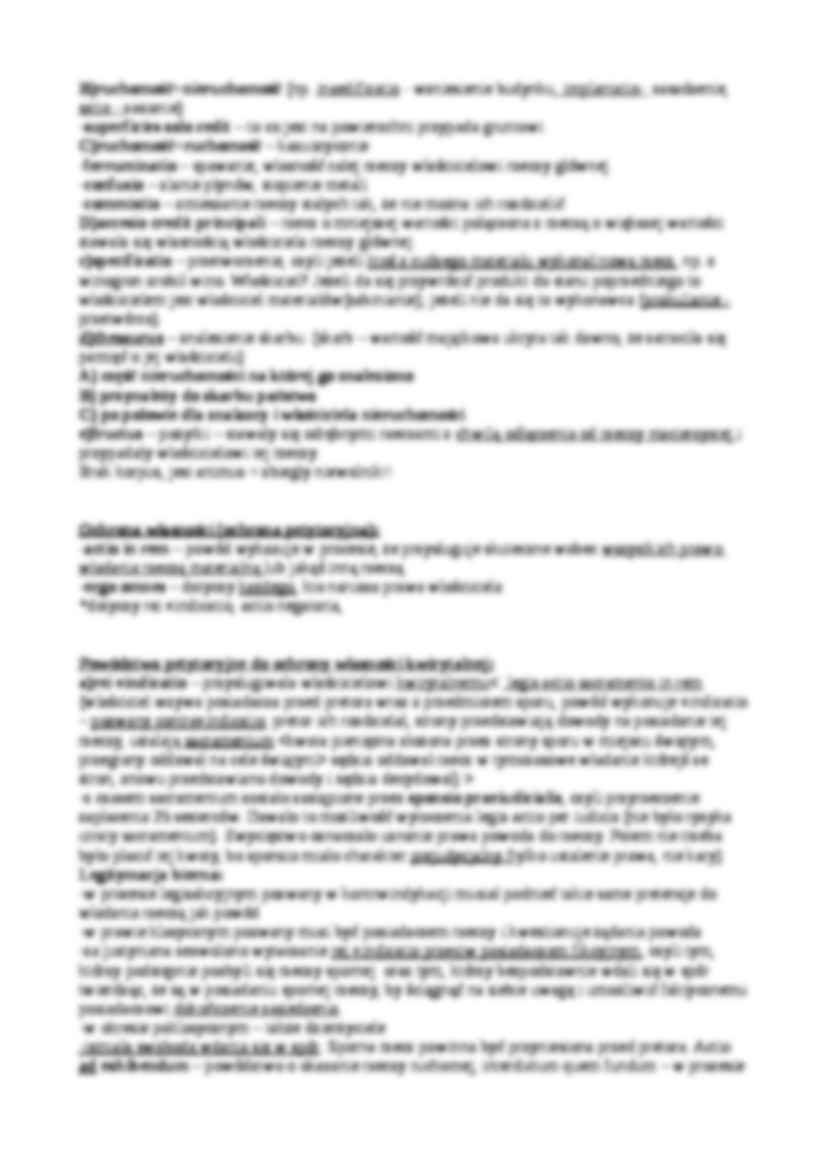 Własność - prawo rzymskie - strona 3