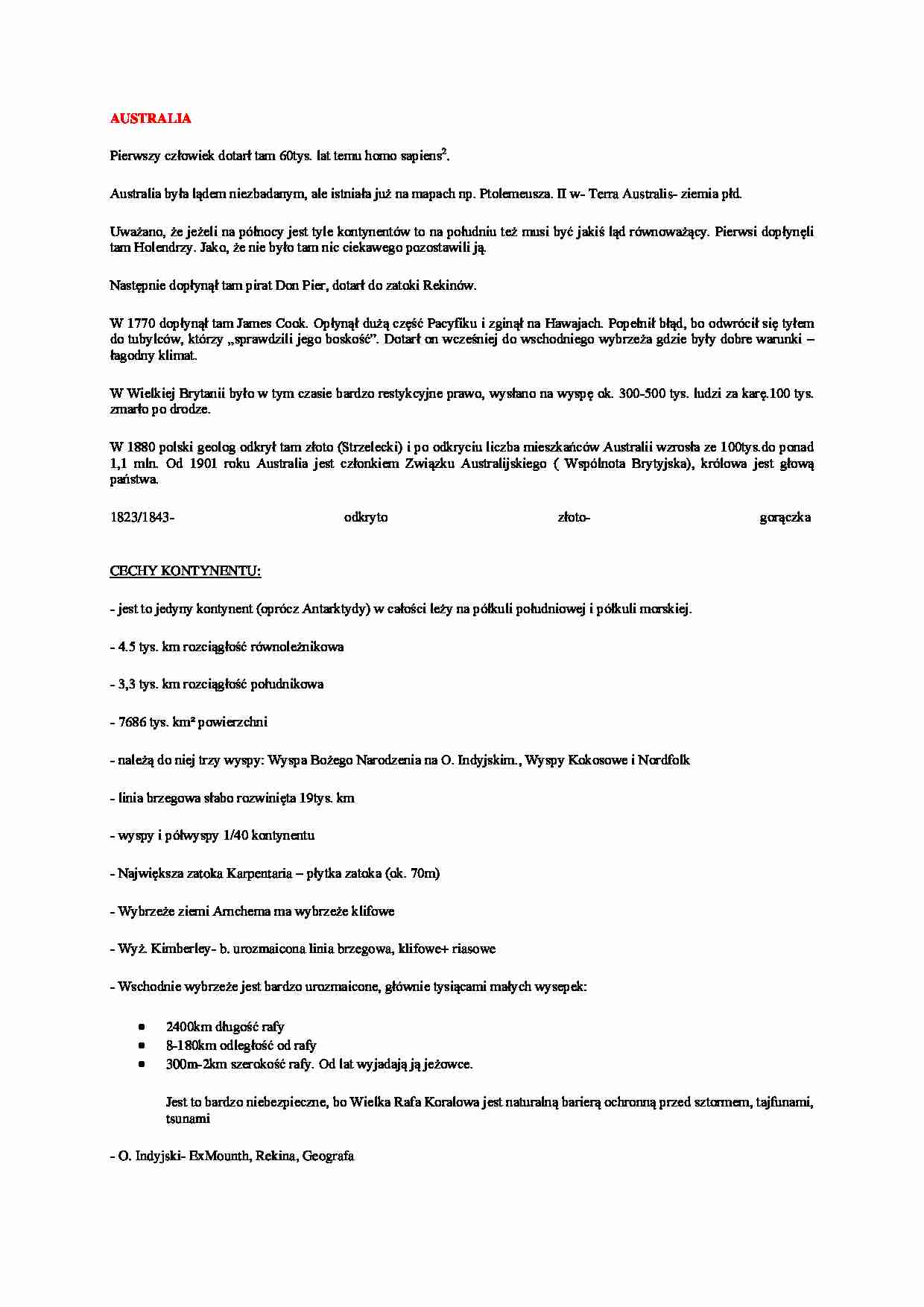 Australia - strona 1