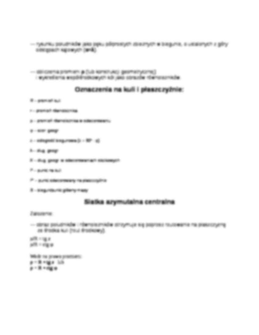 Siatki azymutalne - strona 2