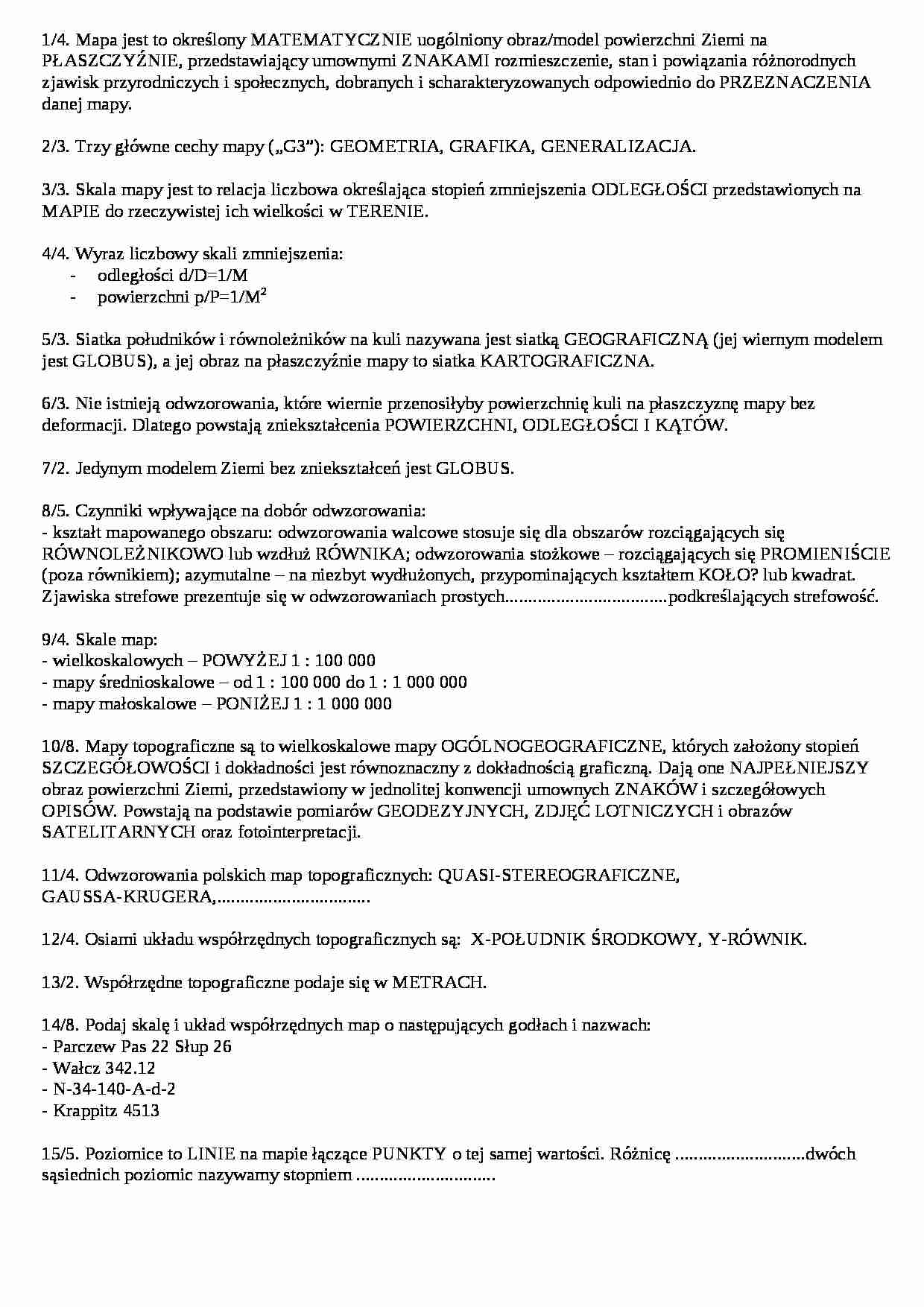 Zagadnienia na egzamin - strona 1