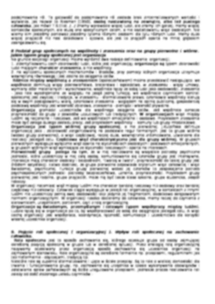 Socjologia organizacji - strona 3