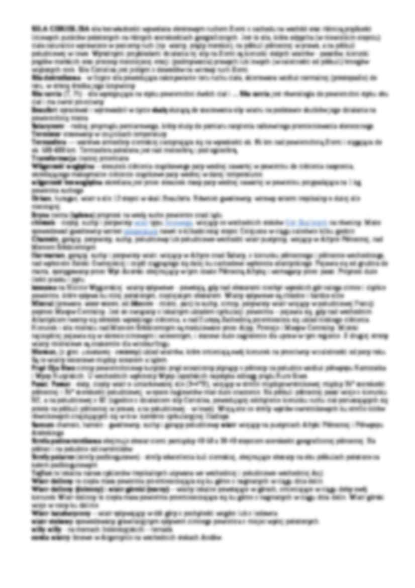 Słowniczek z meteorologii - strona 2