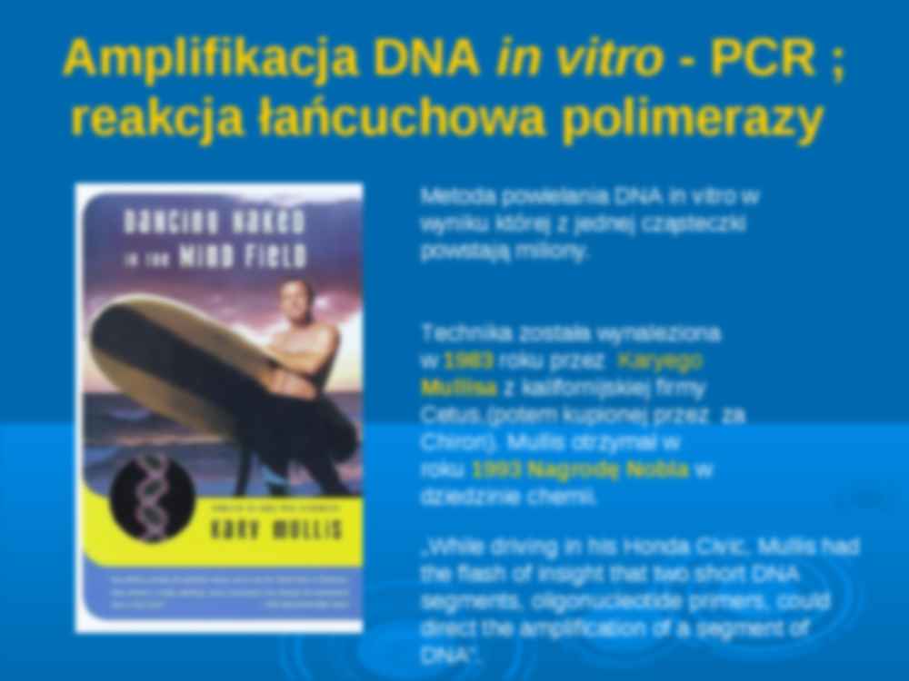 Techniki biologii molekularnej- wykład 2 - strona 2