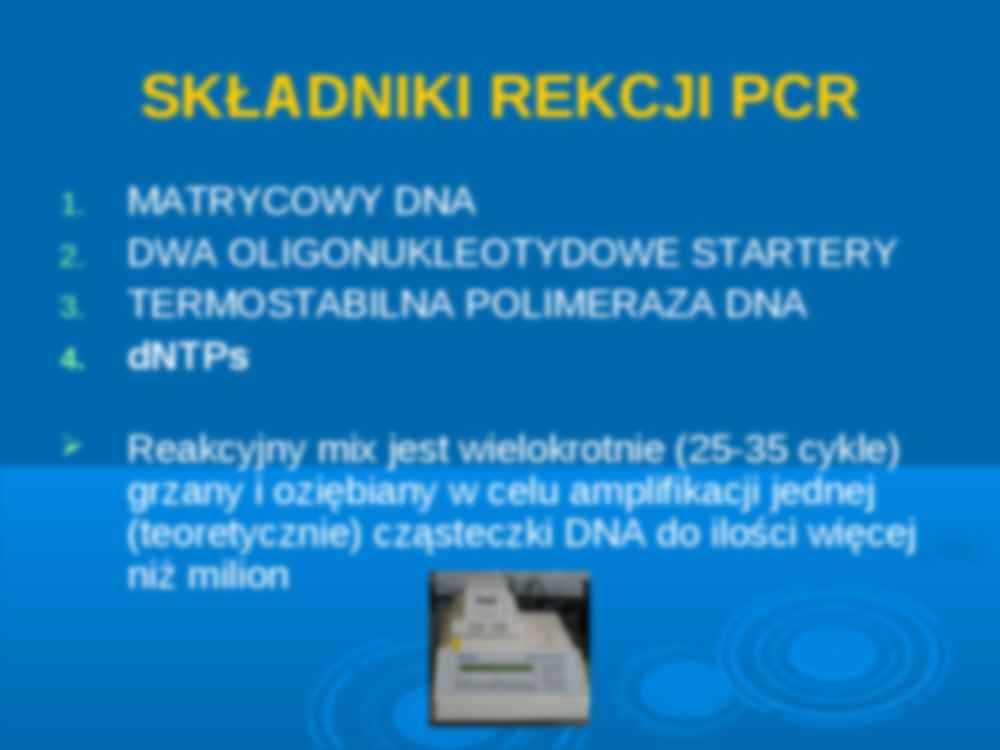 Techniki biologii molekularnej- wykład 2 - strona 3