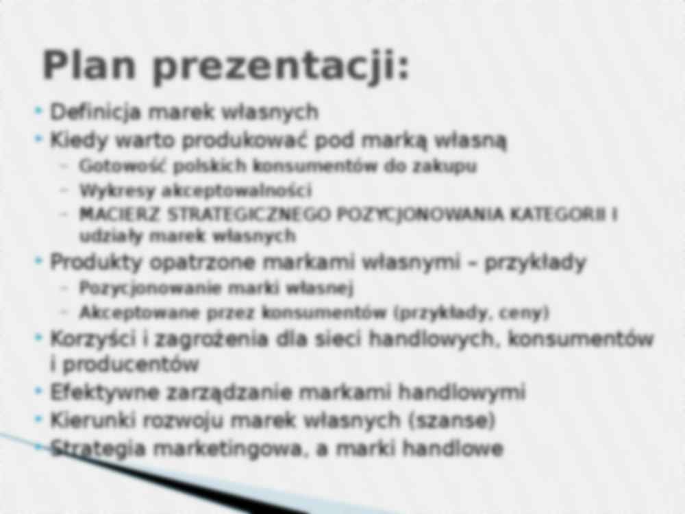 Znaczenie marek handlowych- prezenacja - strona 2