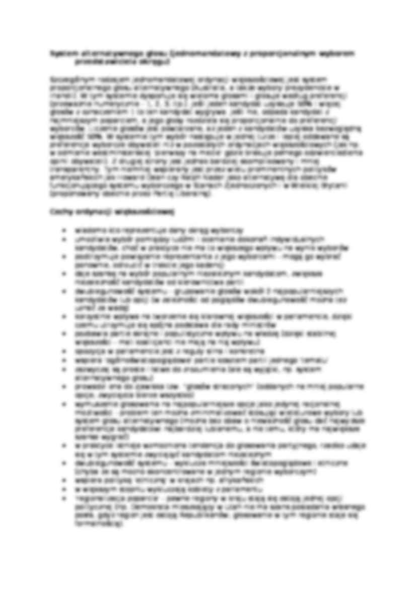 Ordynacja większościowa - strona 2