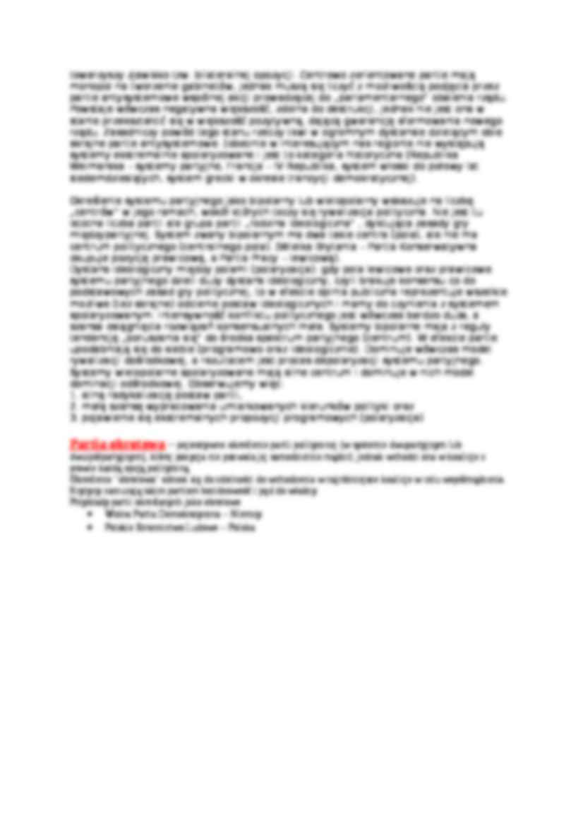 Systemy partyjne - strona 2