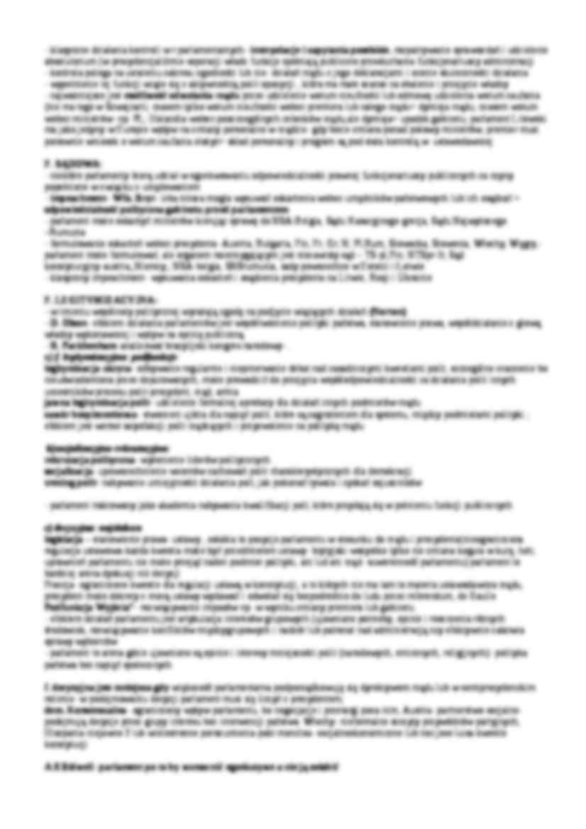 Władza ustawodawcza - Parlament - strona 2