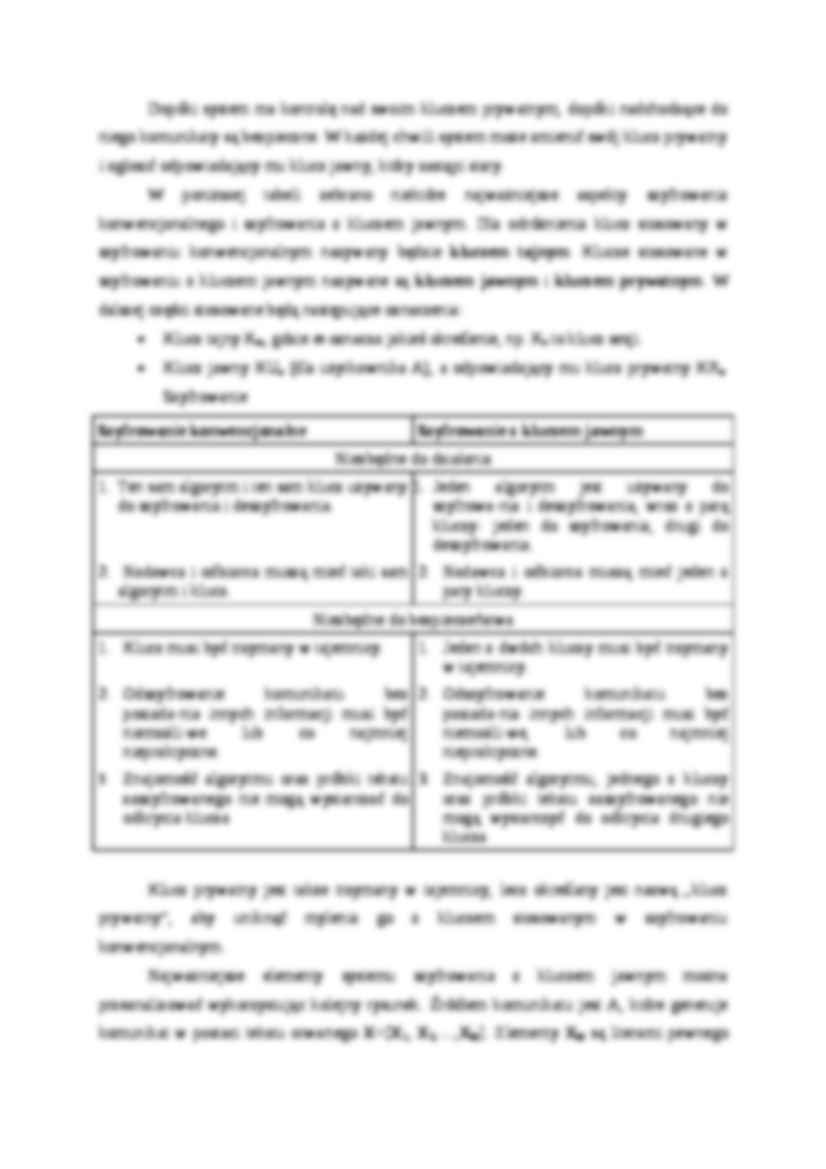 Systemy szyfrowania z akluczem jawnym - strona 2