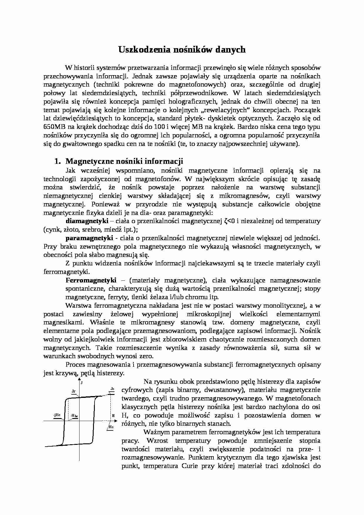 Nośniki danych - strona 1