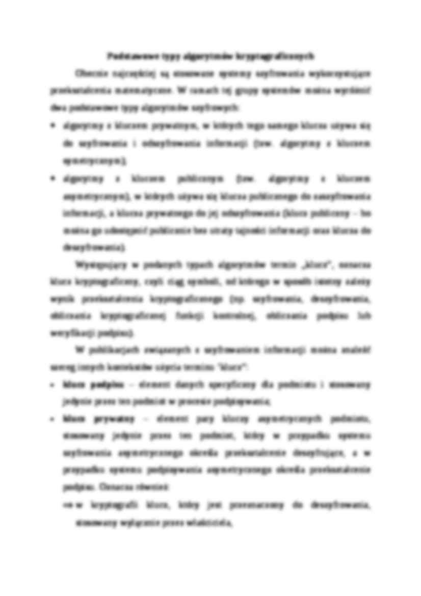 Szyfrowanie informacji - strona 2