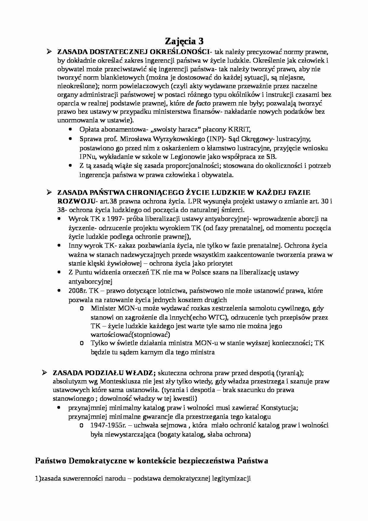 Prawo konstytucyjne - wykład 4 - strona 1