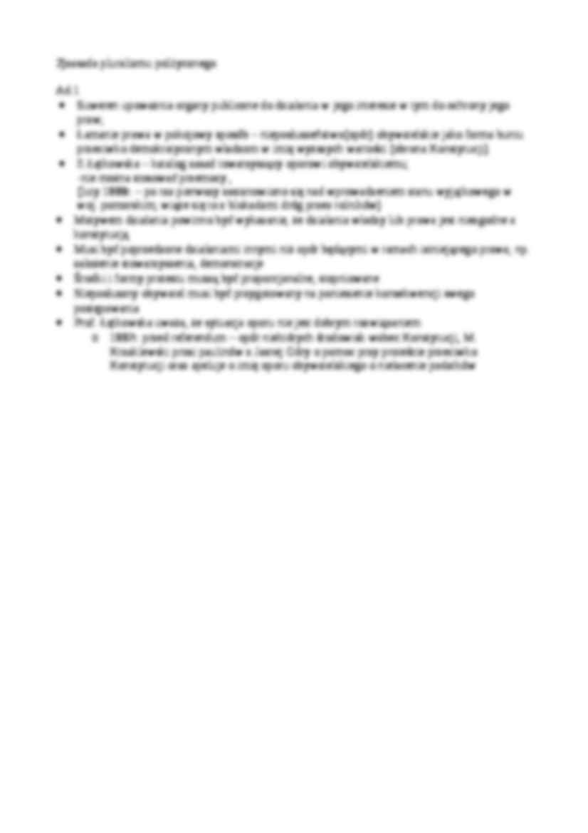 Prawo konstytucyjne - wykład 4 - strona 2