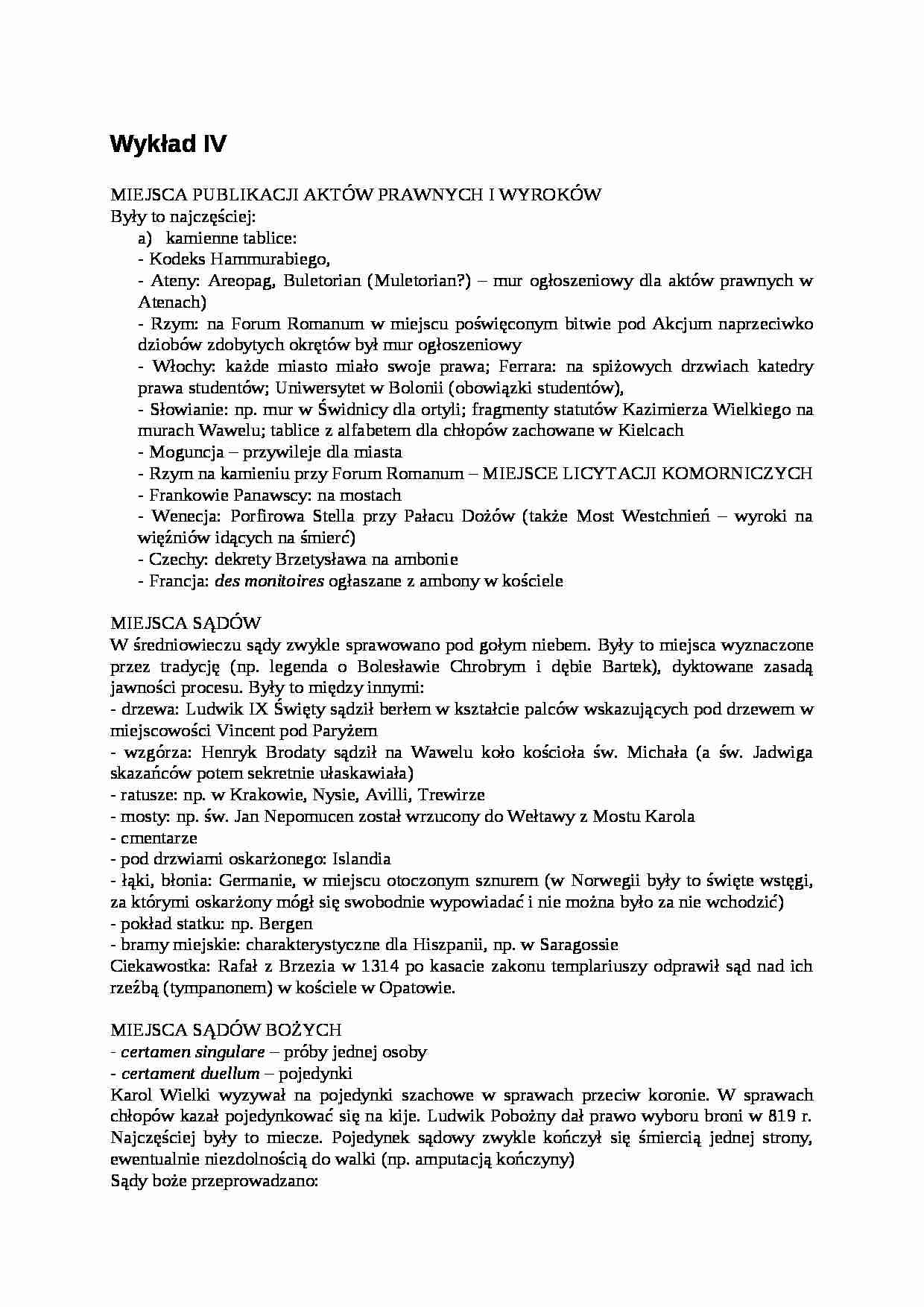 Miejsca publikacji aktów prawnych - strona 1