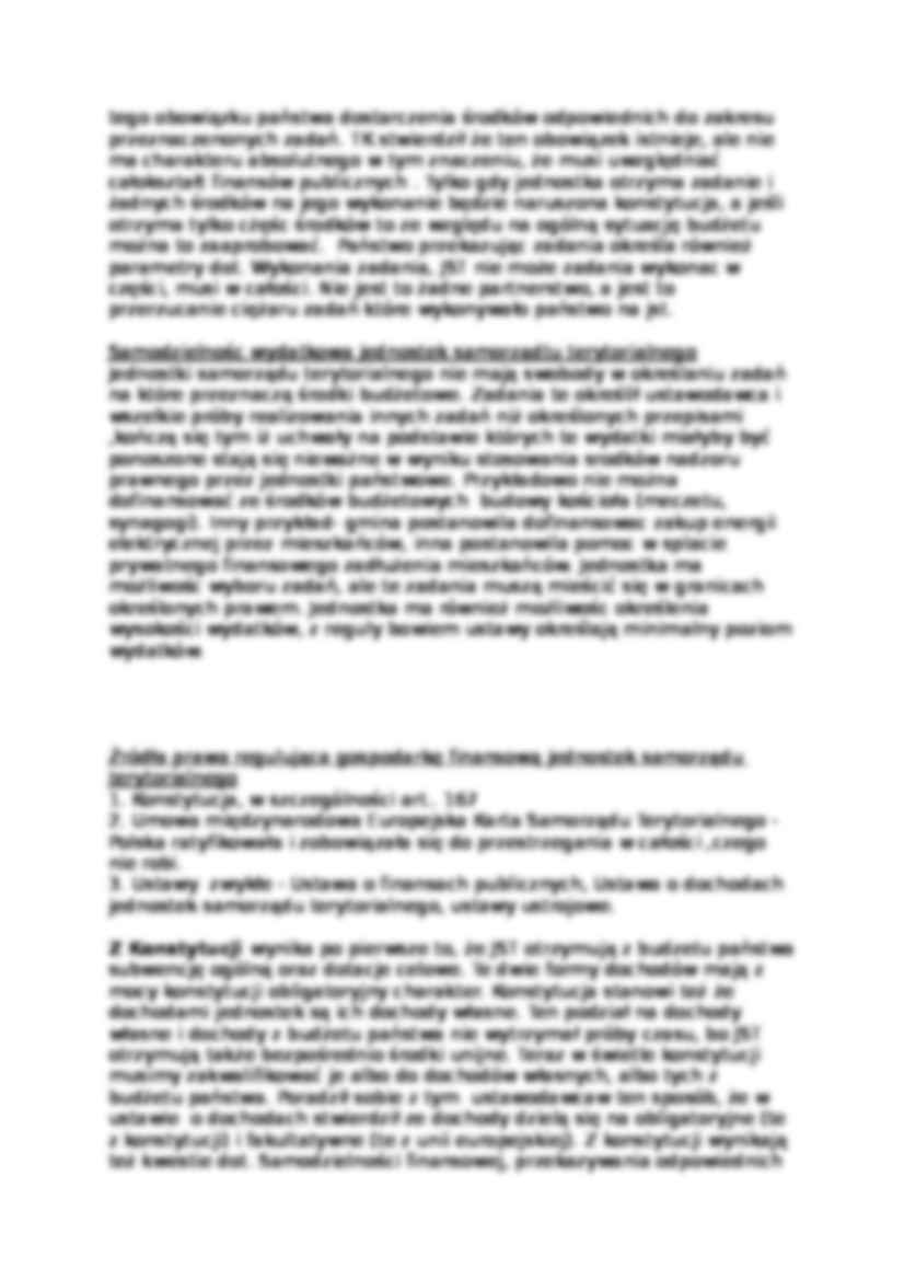 Finanse jednostek terytorialnych - strona 2