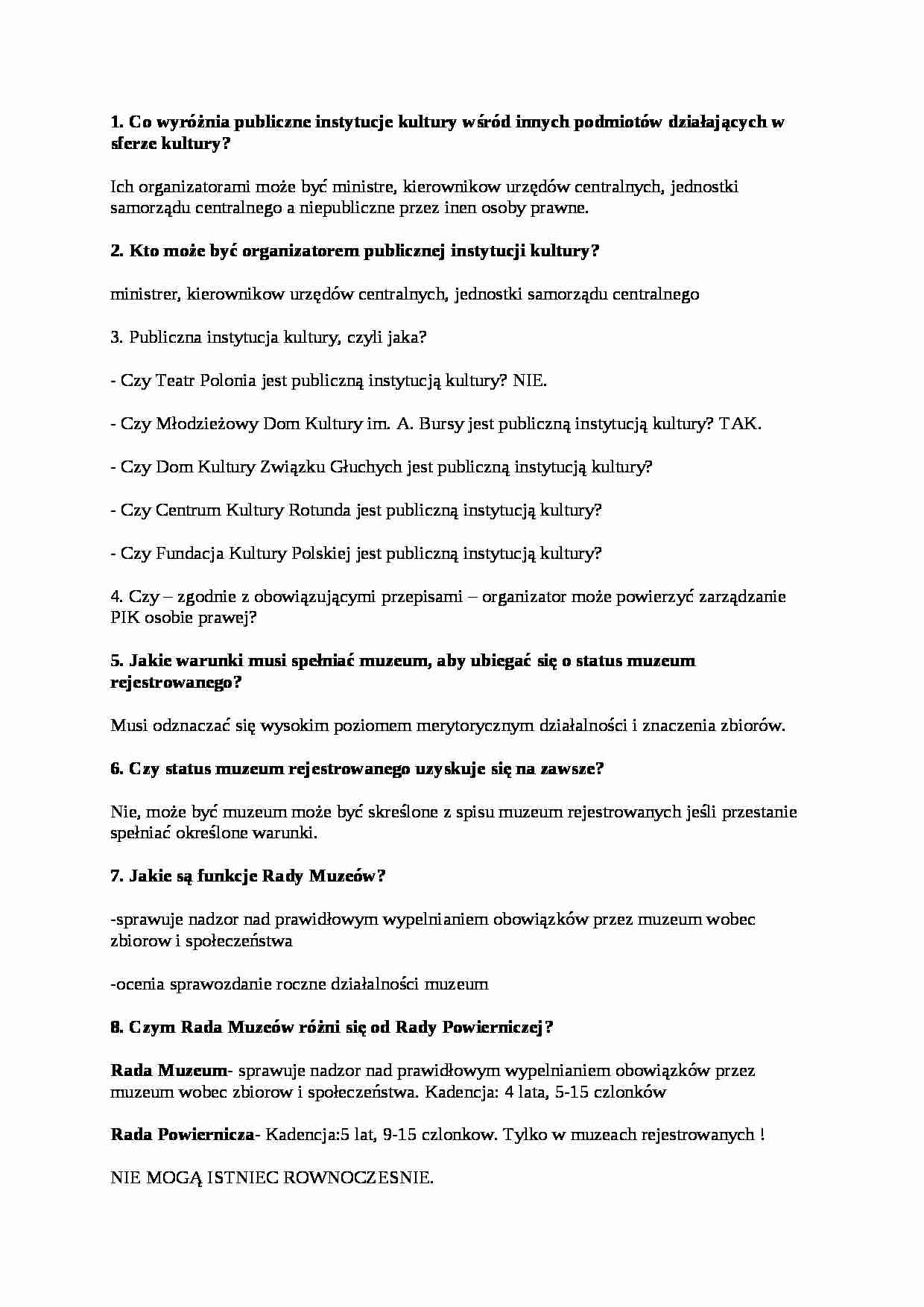 Zagadnienia do egzaminu - strona 1