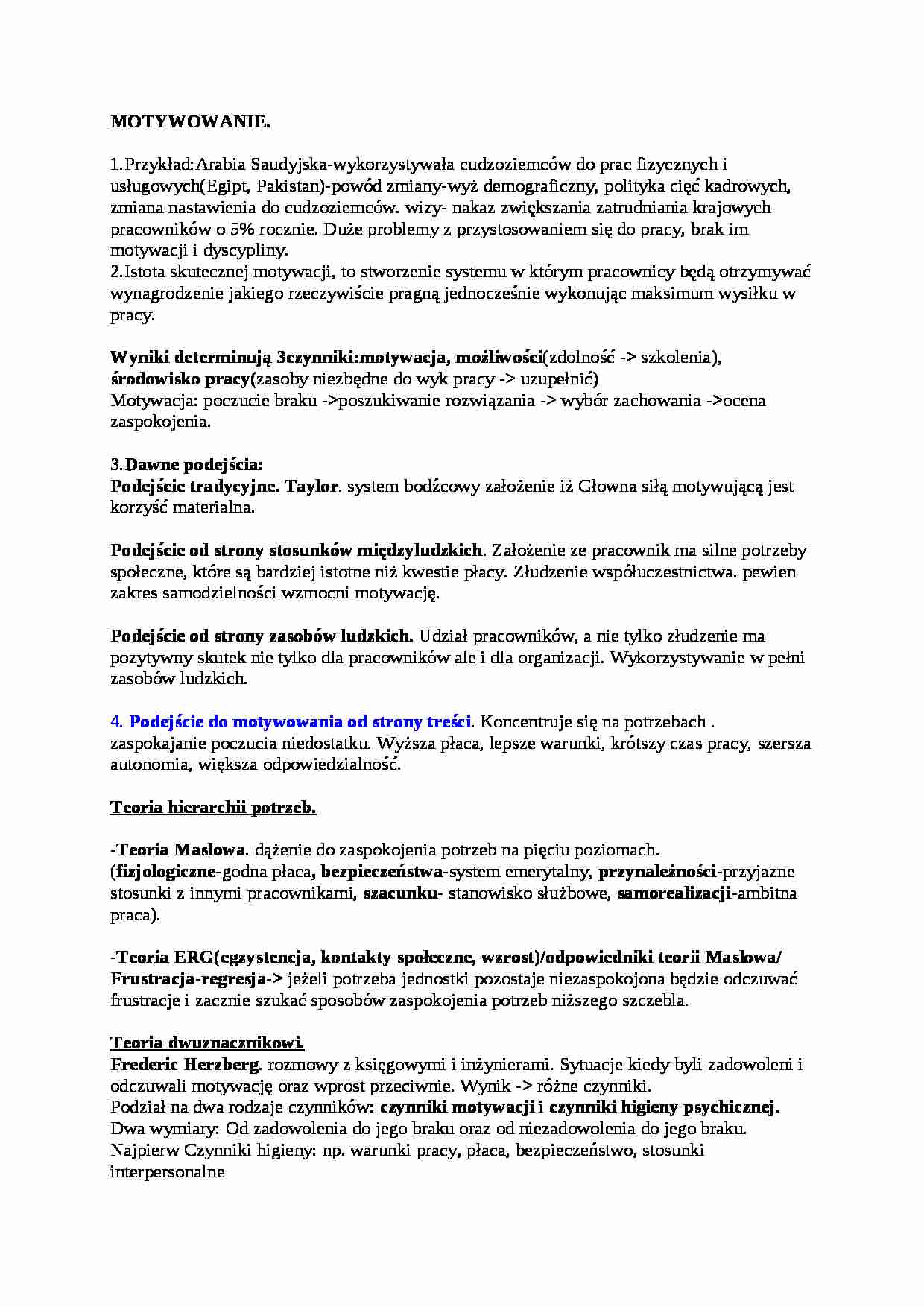 Motywowanie - strona 1