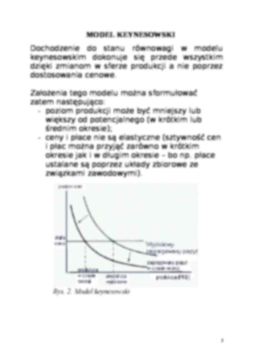 Wydatki a wielkości produkcji w gospodarce makro wojtyna - strona 2