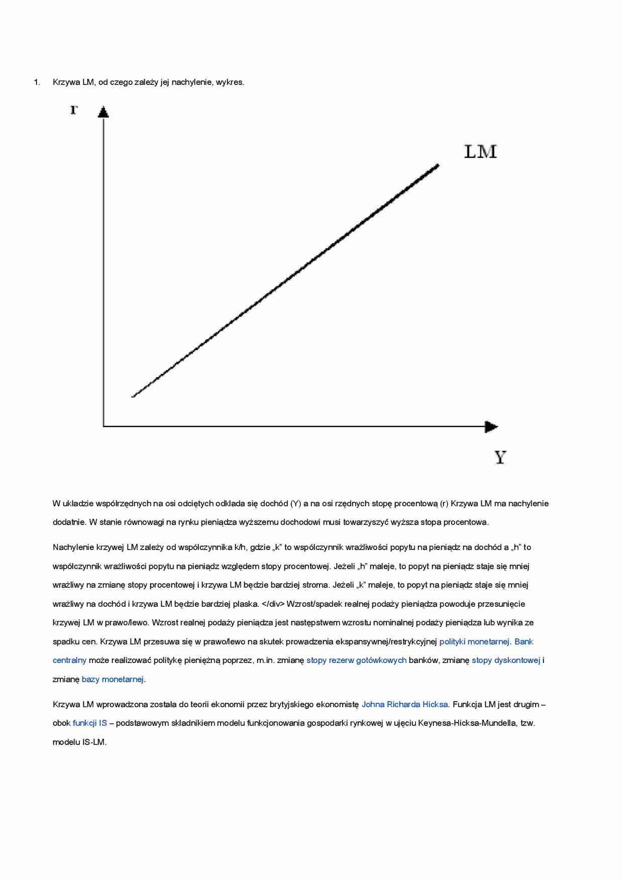 nachylenie krzywej LM makro wojtyna - strona 1
