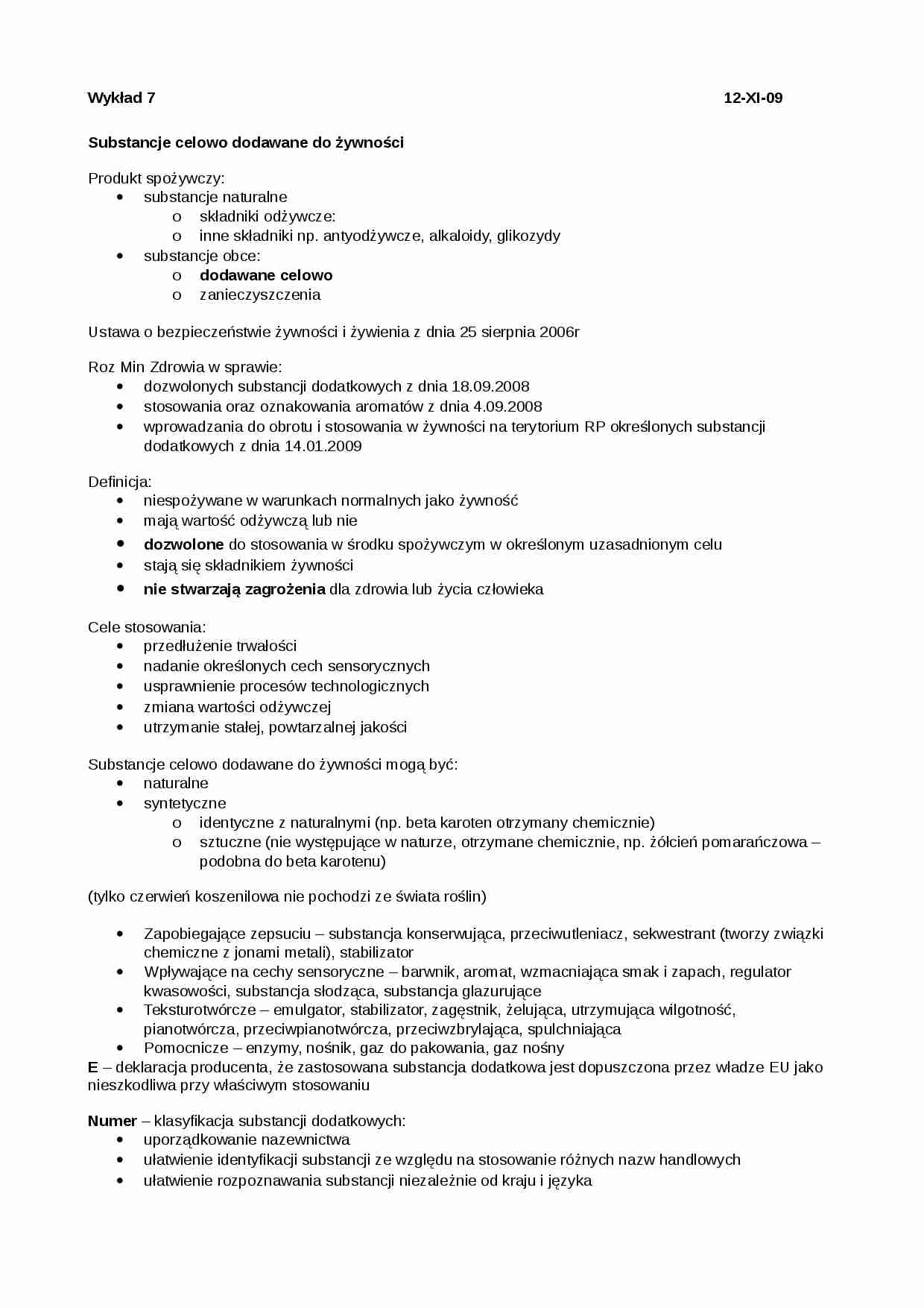 Toksykologia - wyklad 7 - strona 1