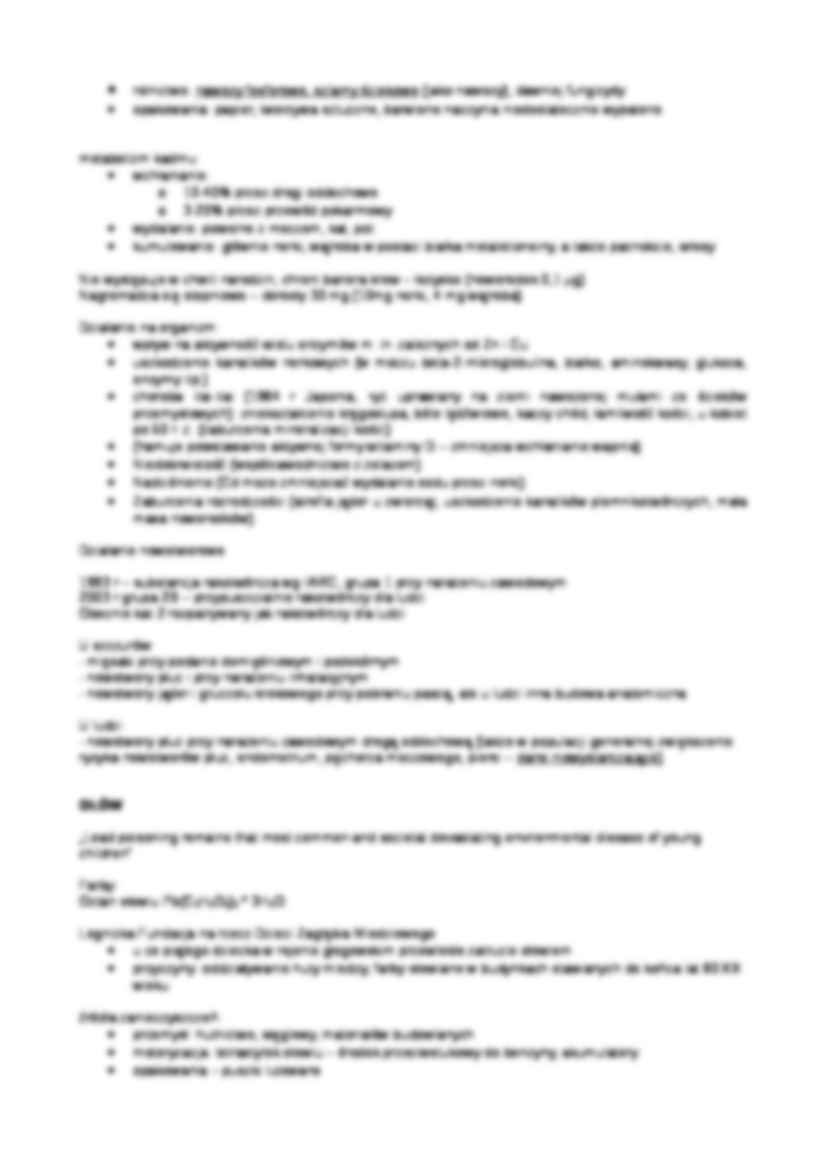 Toksykologia - wyklad 10 - strona 3