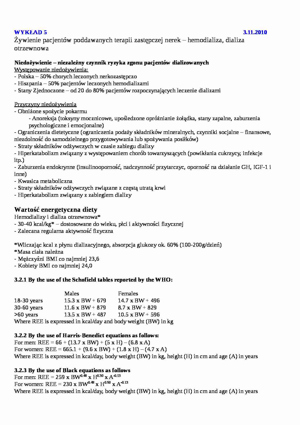 hemodializa i dializa otrzewnowa - strona 1