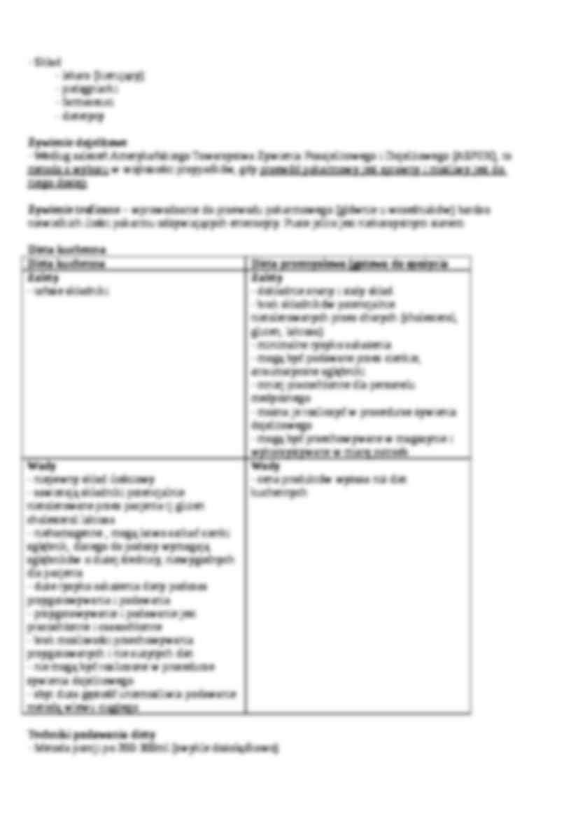 Leczenie żywieniowe - żywienie enteralne. Preparaty do żywienia enteralnego - strona 3