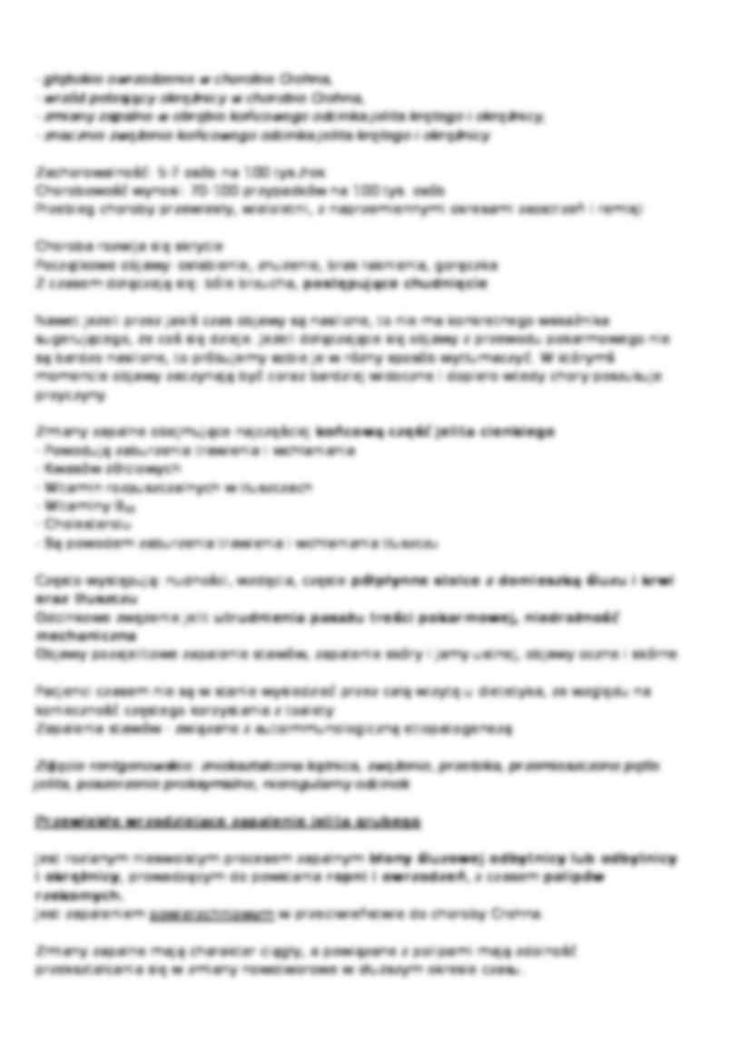 Przewlekłe nieswoiste zapalenia jelit - strona 2