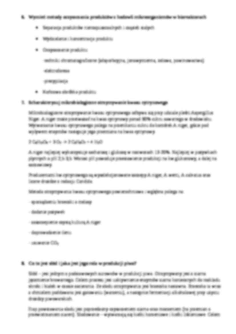 pytania - Produkcja żywności - strona 3