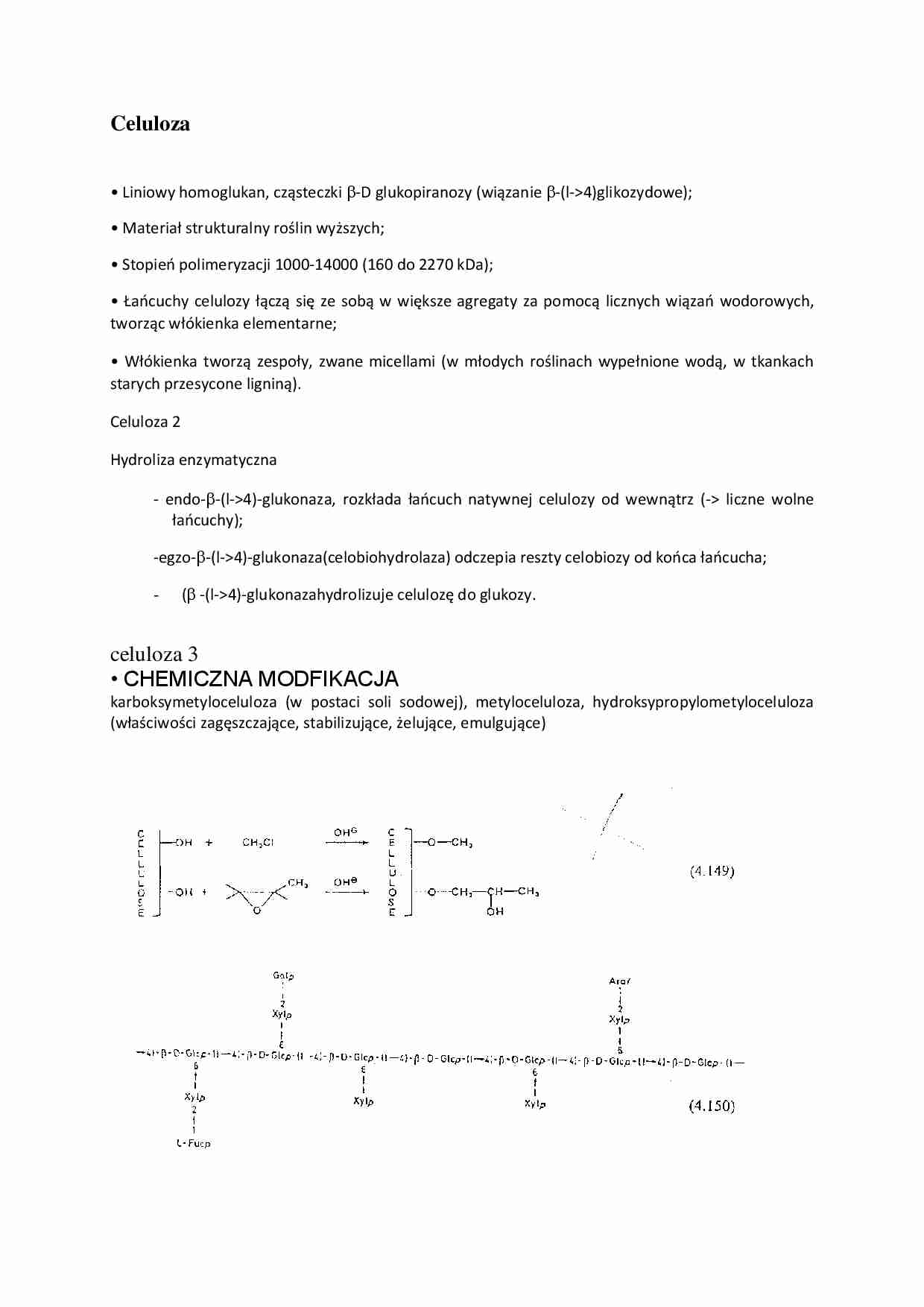 Celuloza - ściana komórkowa - strona 1