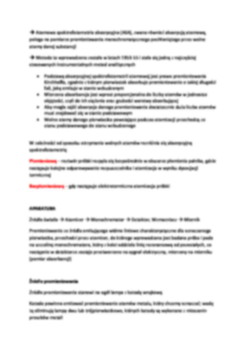 Atomowa spektrofotometria absorpcyjna (asa) - strona 2