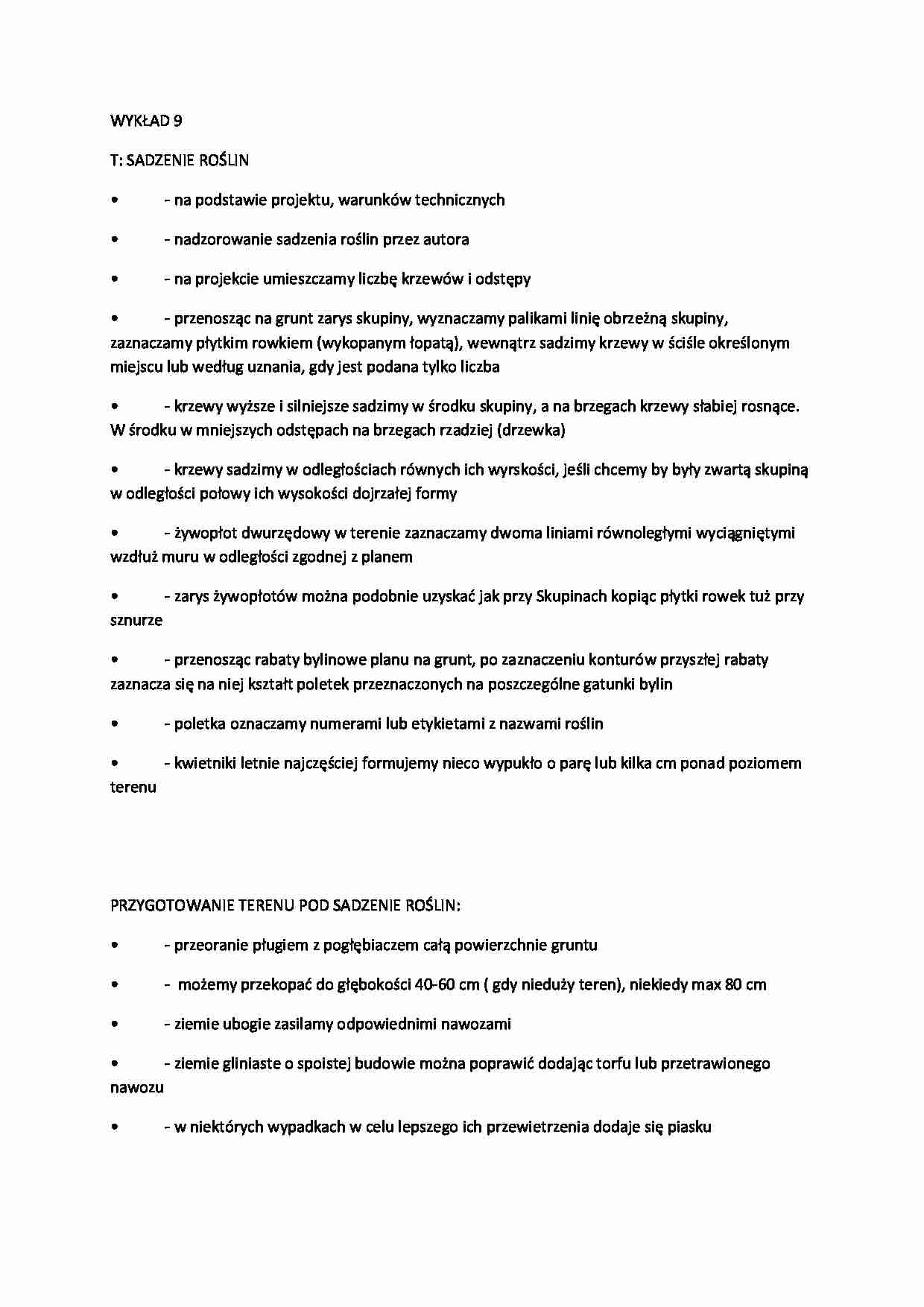 sadzenie roślin - strona 1