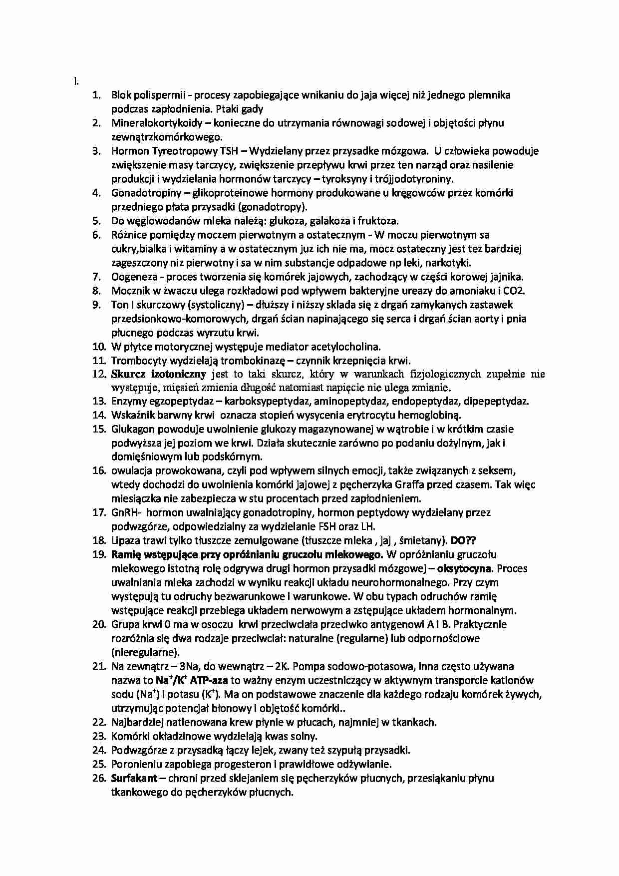 Materiały do zaliczenia - strona 1