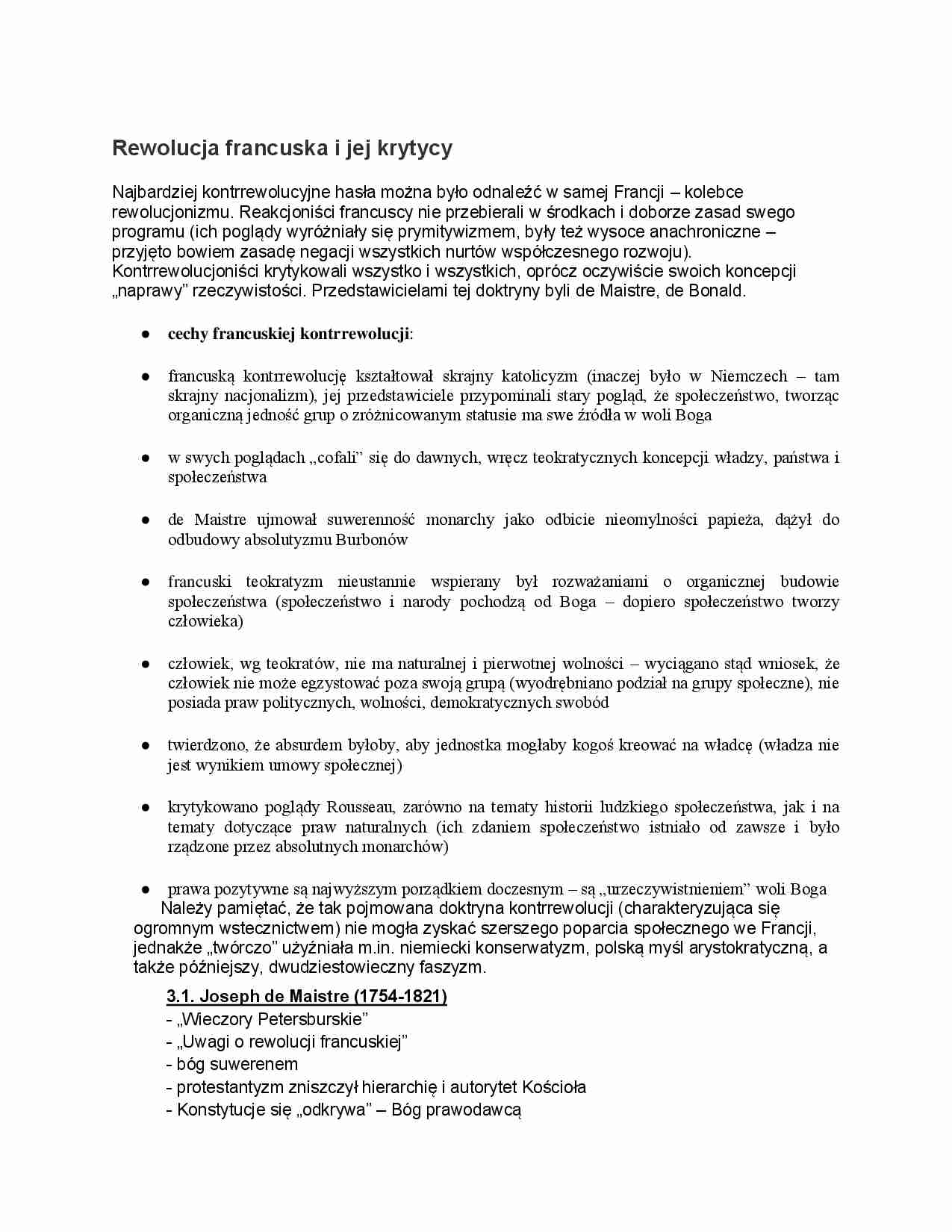 Rewolucja francuska i pozytywizm prawniczy - strona 1