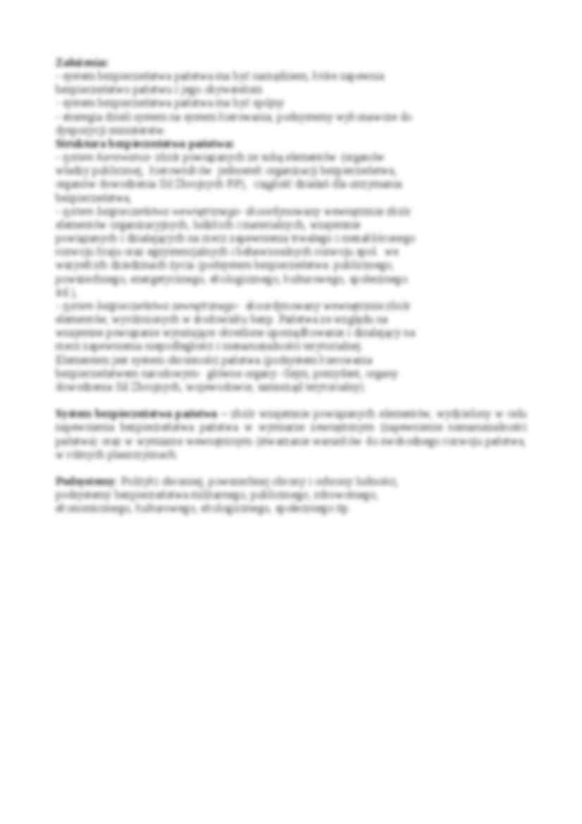 System instytucjonalny bezpieczeństwa państwa  - strona 2