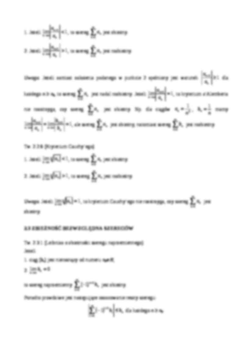 Szeregi liczbowe i potęgowe - strona 3