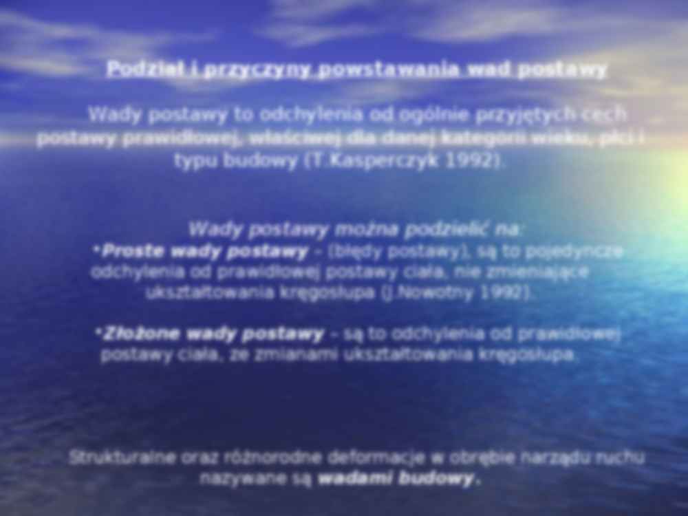 Wady postawy ciała - strona 2