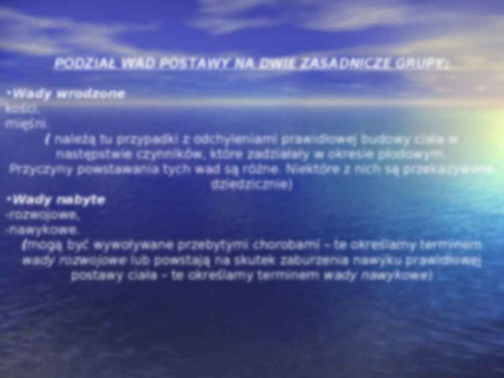 Wady postawy ciała - strona 3