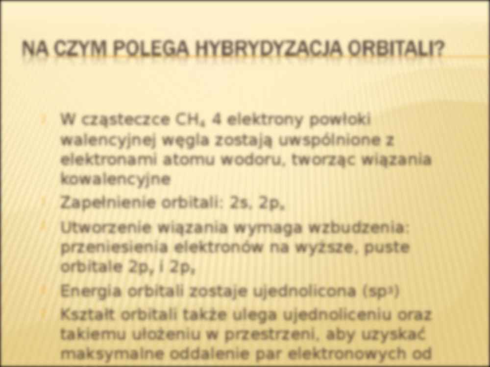 Chemia ogólna - hybrydyzacja - strona 2