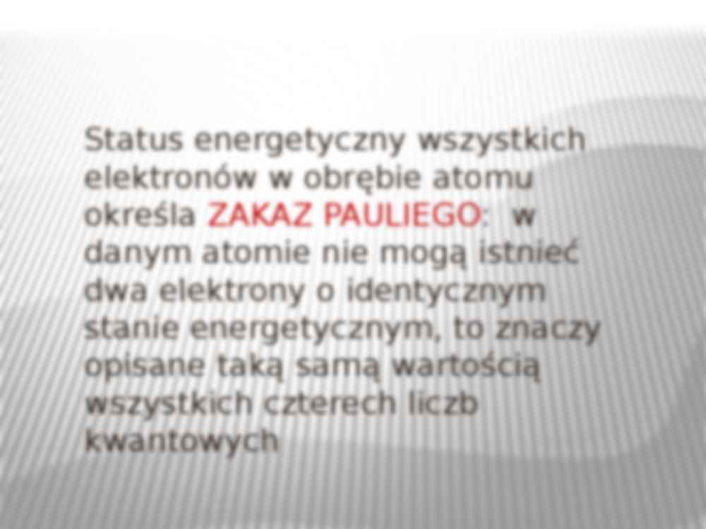 Chemia ogólna - orbitale - strona 3